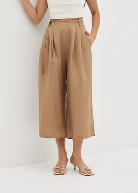 Ericah Linen Wide Legged Pants