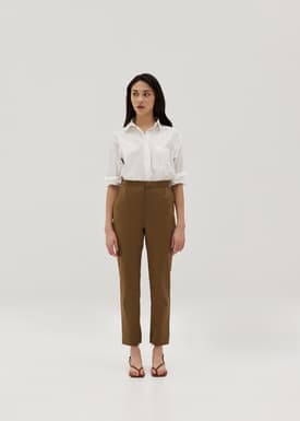 Varina Fitted Straight Leg Pants