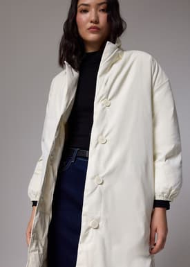 Collared Puffer Coat