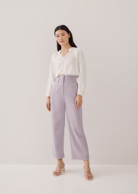 Morie Petite High Waist Straight Leg Pants (2022 Version)