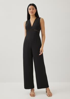 Ottilie Padded Ladder Trim Jumpsuit