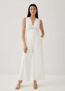 Ottilie Padded Ladder Trim Jumpsuit