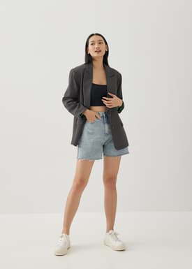 Gwyn Oversized Collared Blazer