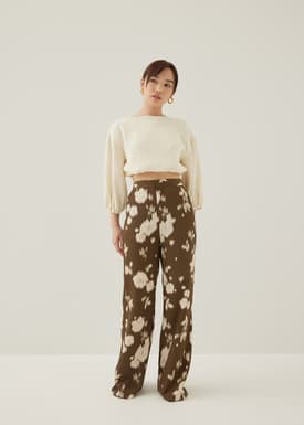 Thelma Elastic Puff Sleeve Top