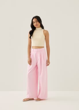 Thalie Tailored Wide Leg Pants