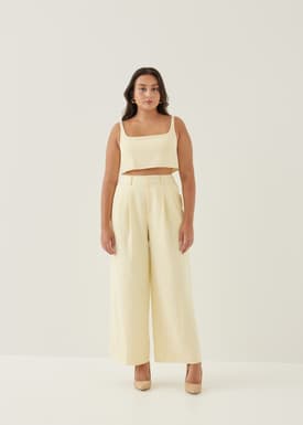 Veera Padded Cropped Tank Top