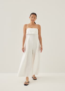 Bethani Rayon Wide Leg Jumpsuit