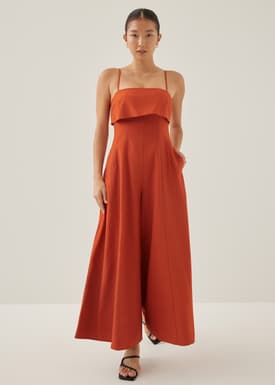 Bethani Rayon Wide Leg Jumpsuit