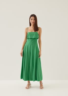 Bethani Rayon Wide Leg Jumpsuit