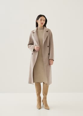Alitha Double Breasted Wool Coat