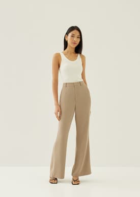 Pvara Regular Flare Pants