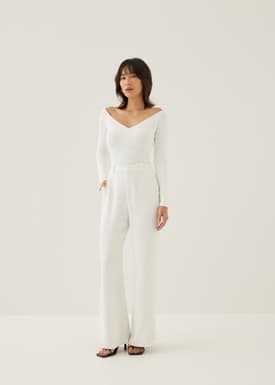 Pvara Petite Flare Pants