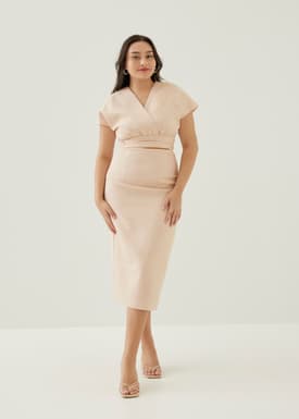 Monette Tweed Crop Top