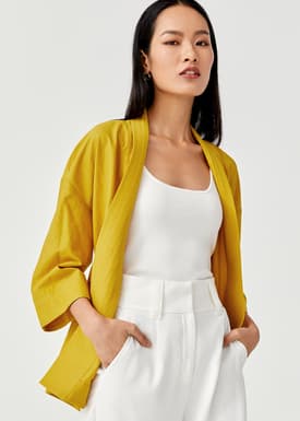 Brinley Sash Tie Outerwear