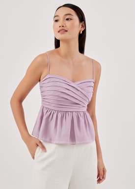Kaycie Bustier Ruched Top