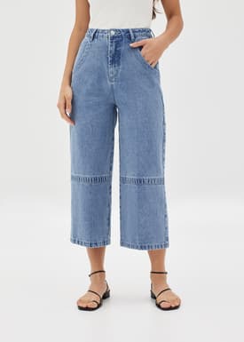 Gefen Front Panel Denim Jeans