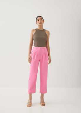 Chantal Chino Straight Leg Pants