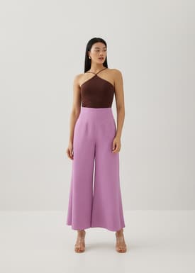 Filippa Cotton Wide Leg Pants