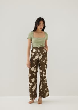 Nilda High Rise Flare Pants