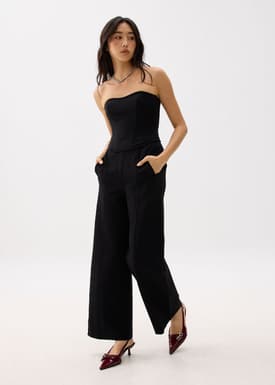 Lia Crop Bustier Top