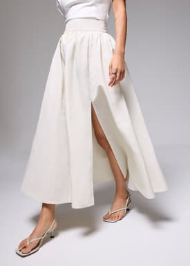 Zoe Flare Maxi Skirt