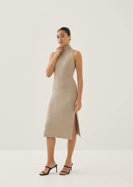 Katrin Turtleneck Midi Dress
