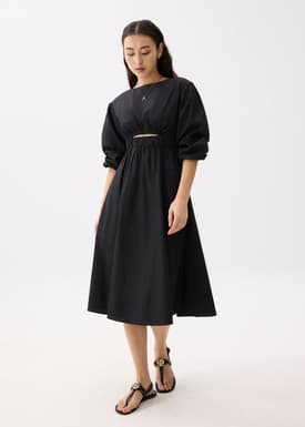 Mabel Cut Out Midi Dress