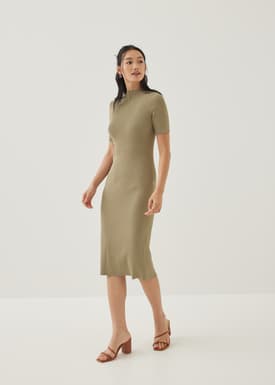 Madelia Turtleneck Bodycon Dress