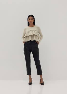 Bernice Tiered Frill Top