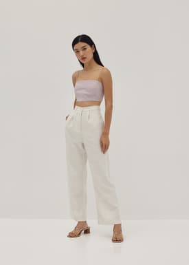 Camae Striped Crop Top