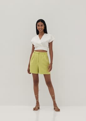 Mitzi Tailored Bermuda Shorts