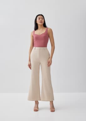 Arlene Textured Bustier Top