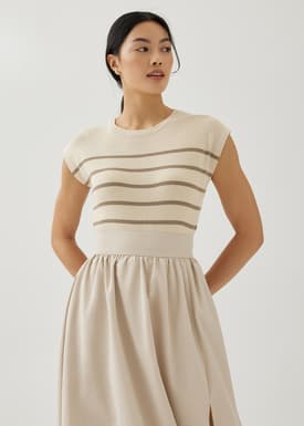 Orenda Striped Knit Top