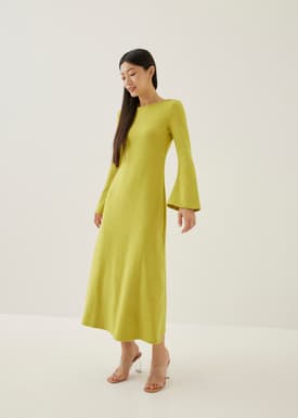 Aivee Jersey Column Midaxi Dress