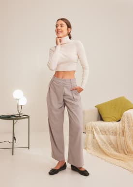 Olwyn Tailored Straight Leg Pants