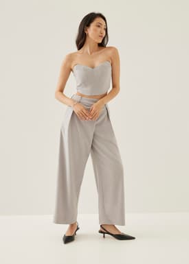Olwyn Bustier Crop Top