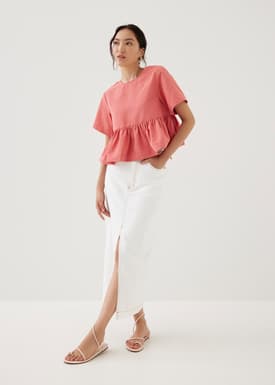 Sofi Tie Back Babydoll Top