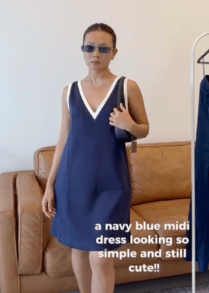 Reversible Contrast Colour Neoprene Shift Mini Dress | Love