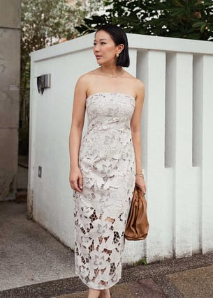 Tube lace dress on sale