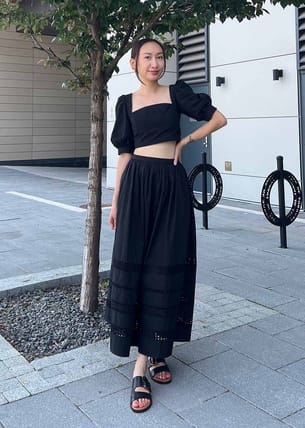 GPS-340 Embroidery Skirt | gypsohila