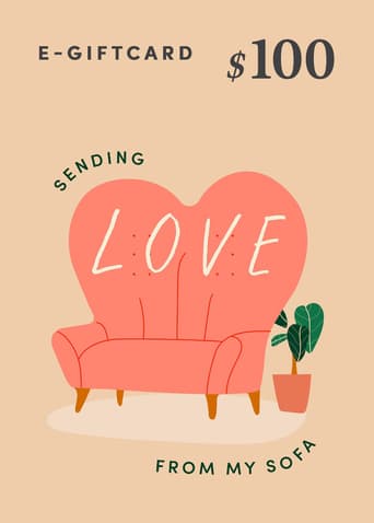 Love, Bonito e-Gift Card - Sending Love From My Sofa - $100