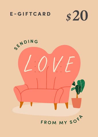 Love, Bonito e-Gift Card - Sending Love From My Sofa - $20