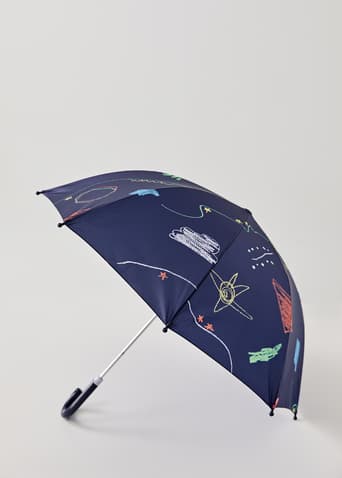 Eli Umbrella in Sunny Scribbles