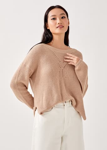 Cera Relaxed Crew Neck Jumper