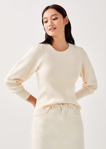 Adaly Round Neck Knit Top