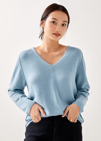 Laurie Relaxed V-neck Jumper
