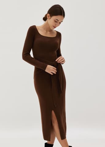 Ailynn Knit Bodycon Midaxi Dress