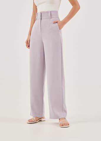 Morie Regular High Waist Straight Leg Pants