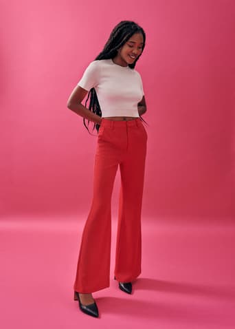 Pvara Regular Flare Pants