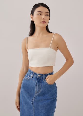 Jaelia Crop Camisole Top